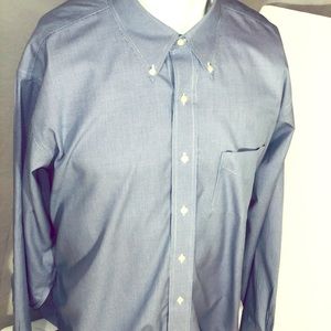 NWOT Brooks Brothers No Iron oxford dress shirt XL